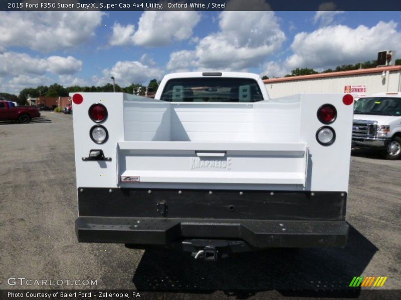 Oxford White / Steel 2015 Ford F350 Super Duty XL Super Cab 4x4 Utility