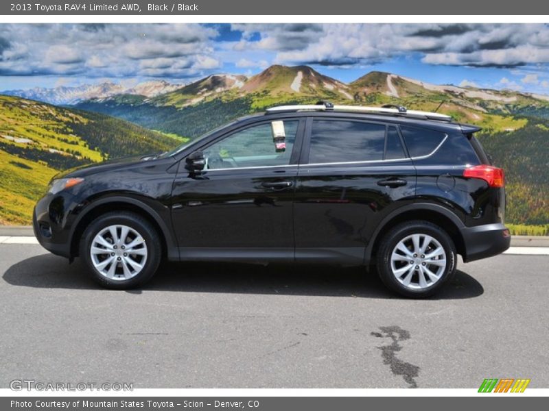 Black / Black 2013 Toyota RAV4 Limited AWD