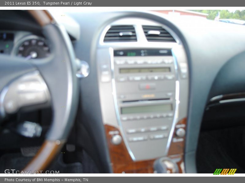 Tungsten Pearl / Light Gray 2011 Lexus ES 350