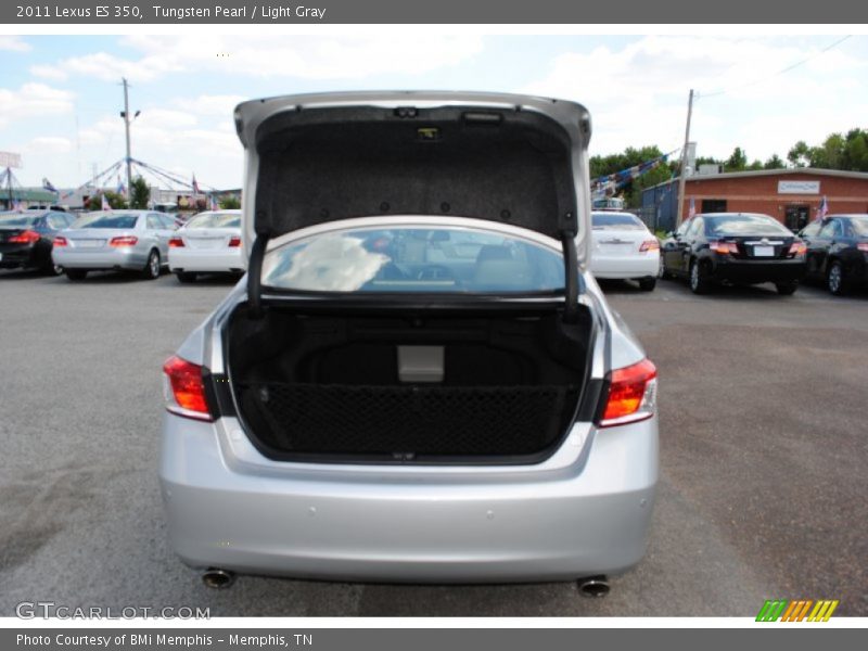Tungsten Pearl / Light Gray 2011 Lexus ES 350