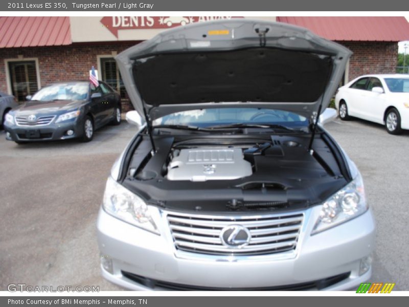 Tungsten Pearl / Light Gray 2011 Lexus ES 350