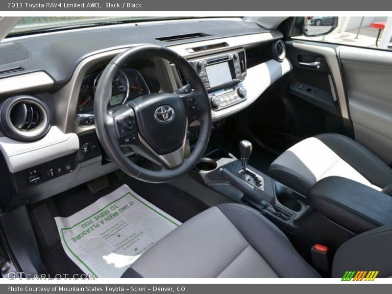 Black / Black 2013 Toyota RAV4 Limited AWD