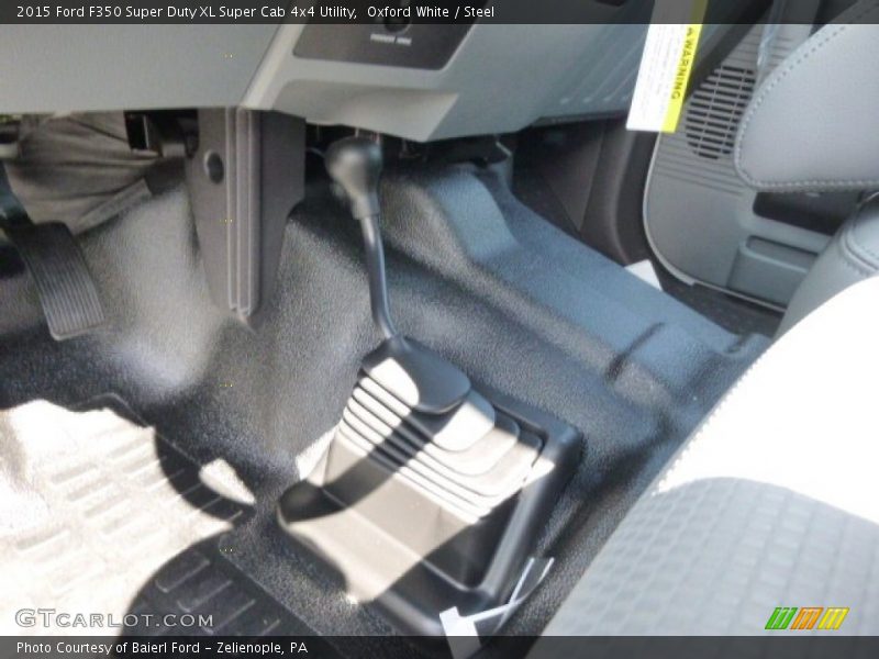 Oxford White / Steel 2015 Ford F350 Super Duty XL Super Cab 4x4 Utility