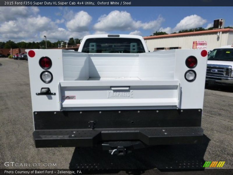 Oxford White / Steel 2015 Ford F350 Super Duty XL Super Cab 4x4 Utility
