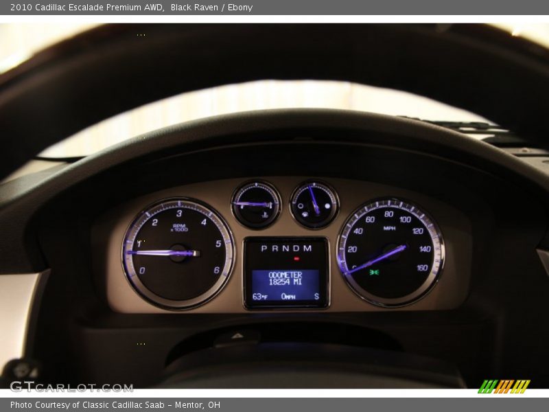 Black Raven / Ebony 2010 Cadillac Escalade Premium AWD