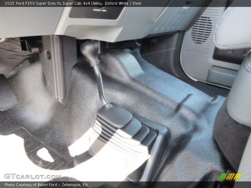 Oxford White / Steel 2015 Ford F350 Super Duty XL Super Cab 4x4 Utility