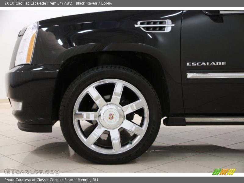 Black Raven / Ebony 2010 Cadillac Escalade Premium AWD
