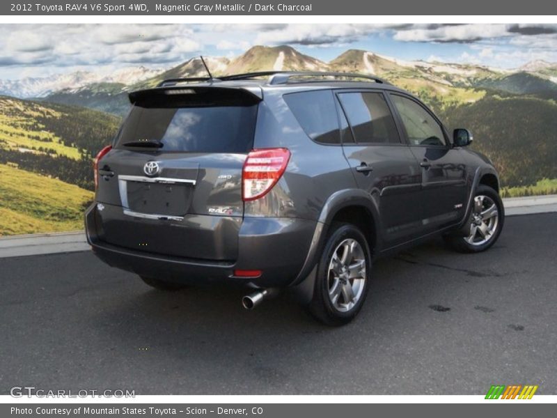 Magnetic Gray Metallic / Dark Charcoal 2012 Toyota RAV4 V6 Sport 4WD