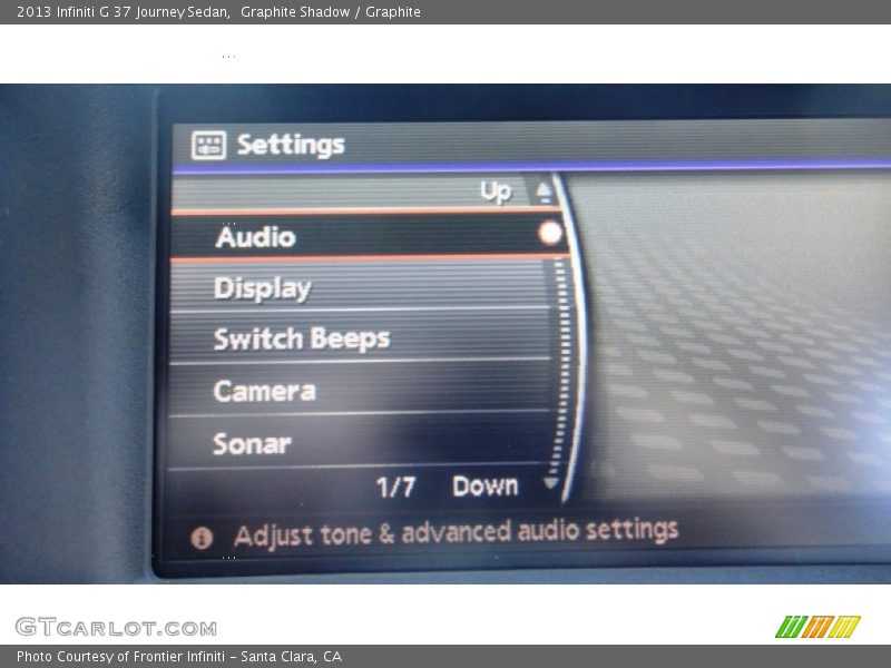 Graphite Shadow / Graphite 2013 Infiniti G 37 Journey Sedan