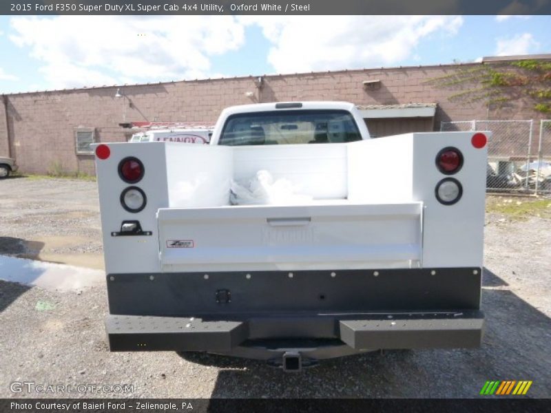 Oxford White / Steel 2015 Ford F350 Super Duty XL Super Cab 4x4 Utility