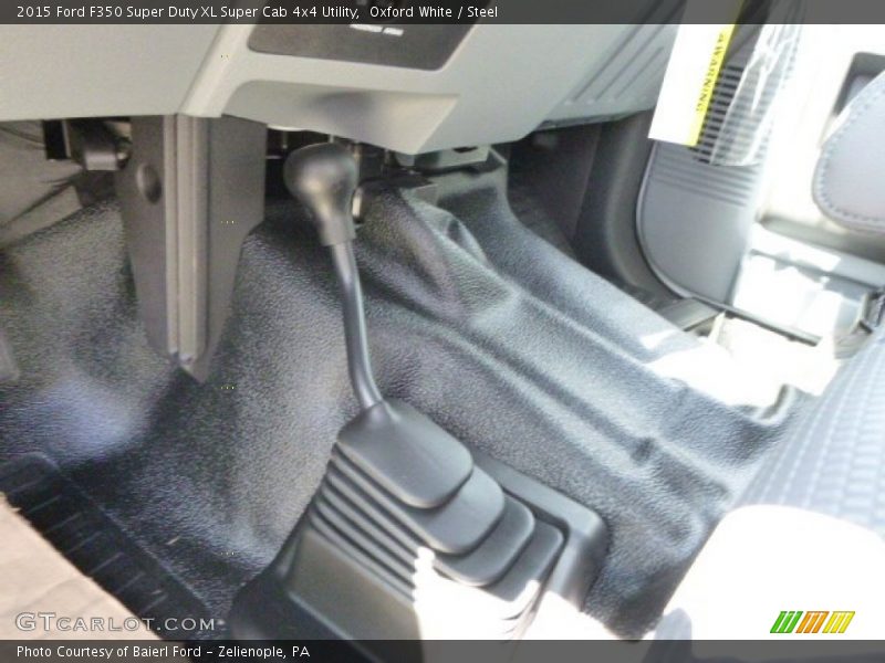 Oxford White / Steel 2015 Ford F350 Super Duty XL Super Cab 4x4 Utility