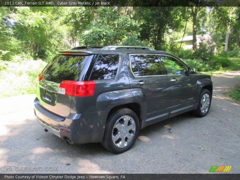 Cyber Gray Metallic / Jet Black 2011 GMC Terrain SLT AWD