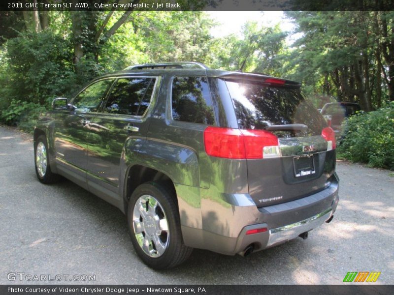 Cyber Gray Metallic / Jet Black 2011 GMC Terrain SLT AWD
