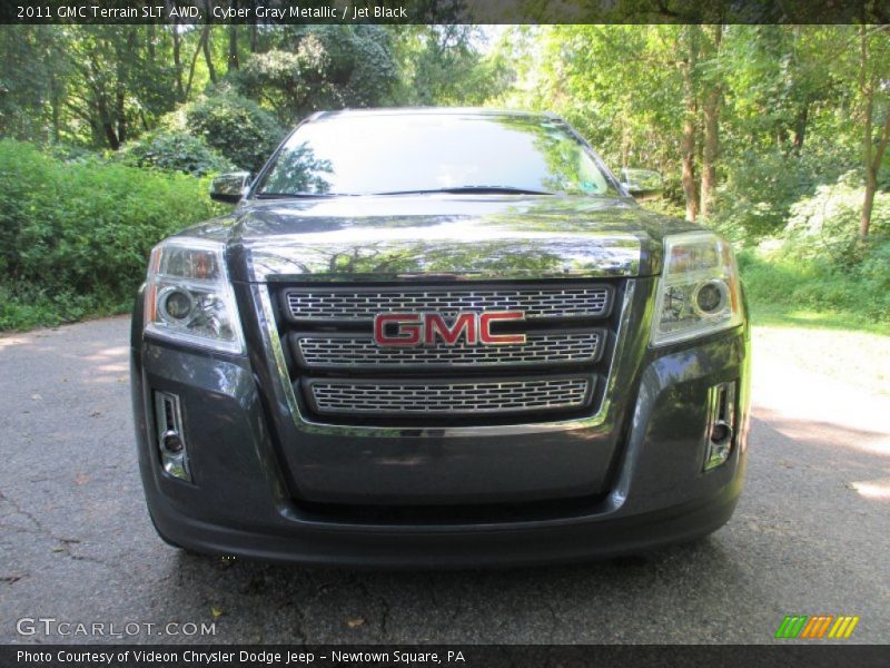 Cyber Gray Metallic / Jet Black 2011 GMC Terrain SLT AWD