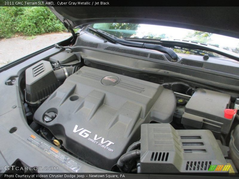 Cyber Gray Metallic / Jet Black 2011 GMC Terrain SLT AWD