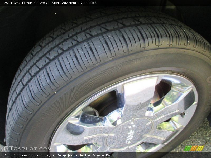 Cyber Gray Metallic / Jet Black 2011 GMC Terrain SLT AWD