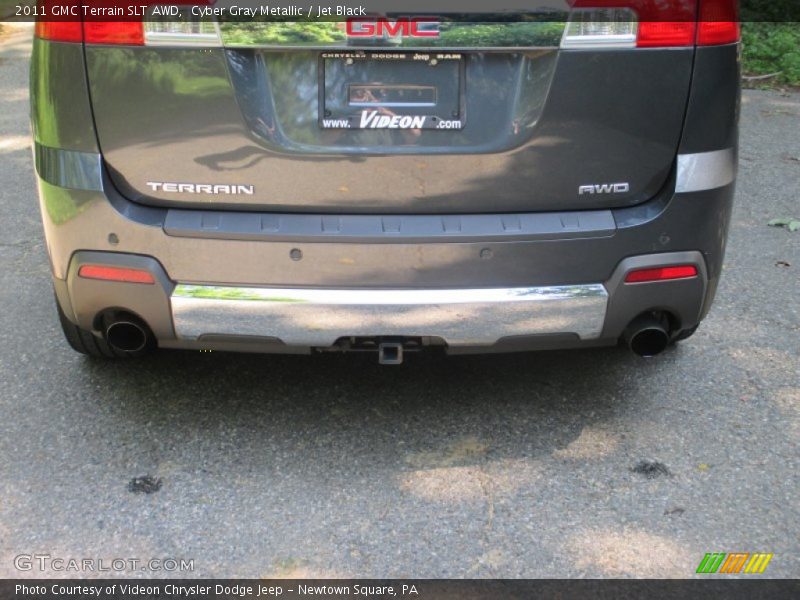 Cyber Gray Metallic / Jet Black 2011 GMC Terrain SLT AWD