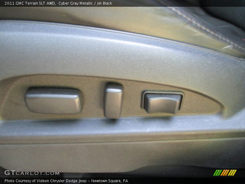 Cyber Gray Metallic / Jet Black 2011 GMC Terrain SLT AWD