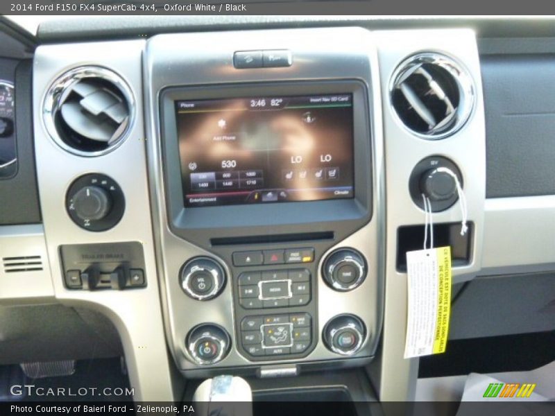 Oxford White / Black 2014 Ford F150 FX4 SuperCab 4x4