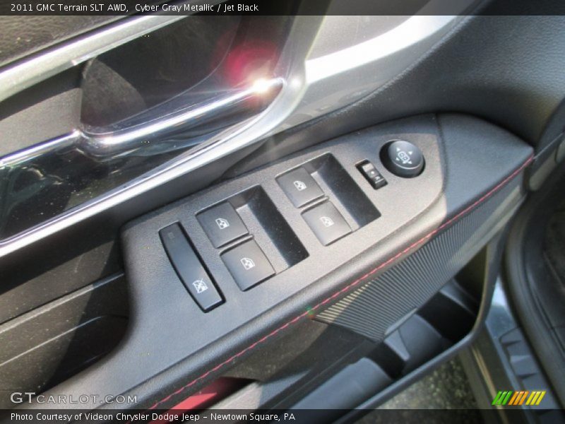 Cyber Gray Metallic / Jet Black 2011 GMC Terrain SLT AWD