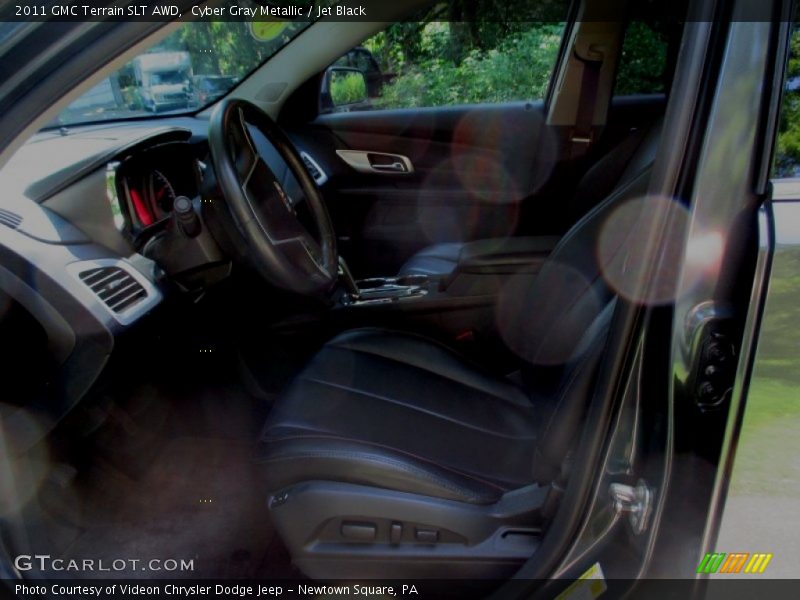 Cyber Gray Metallic / Jet Black 2011 GMC Terrain SLT AWD