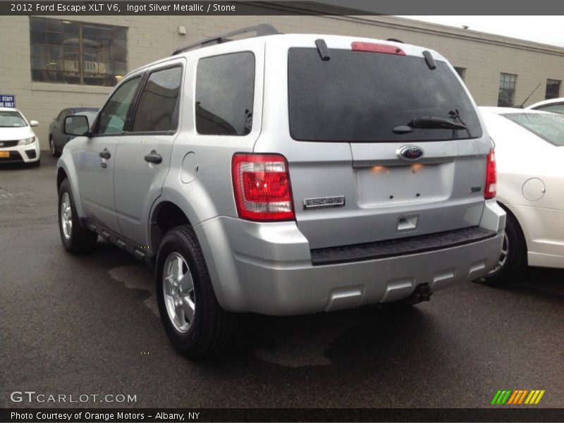 Ingot Silver Metallic / Stone 2012 Ford Escape XLT V6