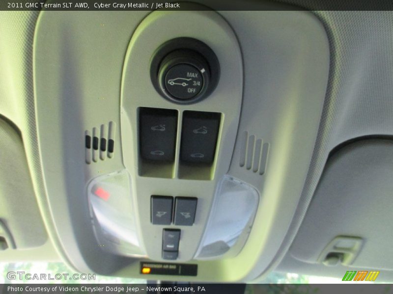Cyber Gray Metallic / Jet Black 2011 GMC Terrain SLT AWD