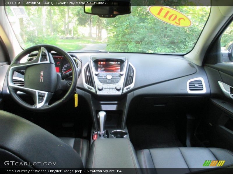 Cyber Gray Metallic / Jet Black 2011 GMC Terrain SLT AWD
