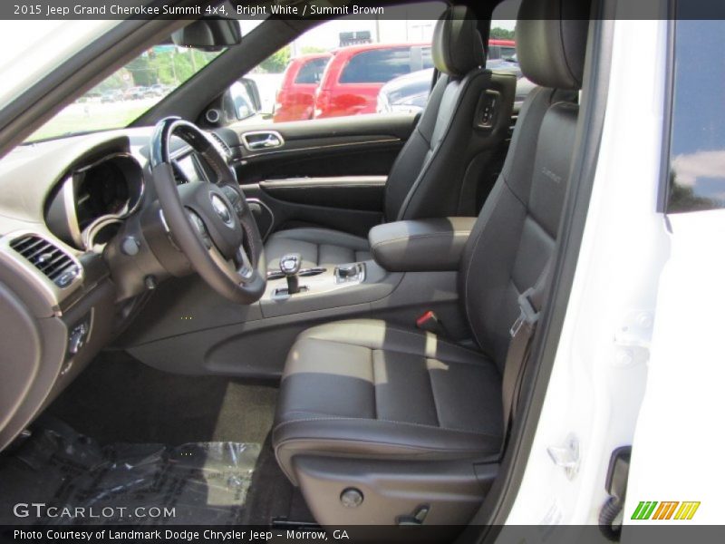  2015 Grand Cherokee Summit 4x4 Summit Brown Interior