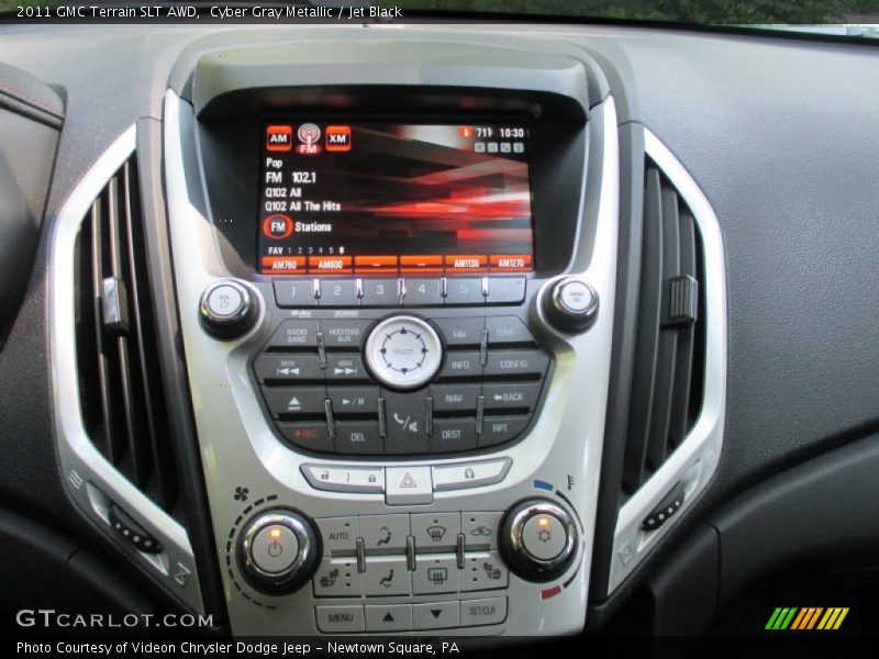 Cyber Gray Metallic / Jet Black 2011 GMC Terrain SLT AWD