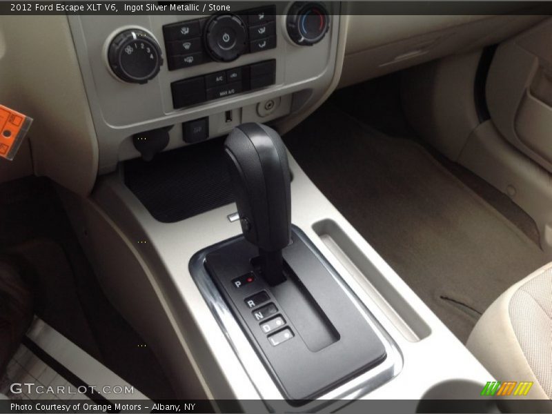 Ingot Silver Metallic / Stone 2012 Ford Escape XLT V6