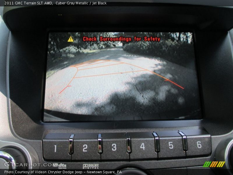 Cyber Gray Metallic / Jet Black 2011 GMC Terrain SLT AWD