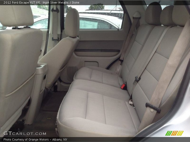 Ingot Silver Metallic / Stone 2012 Ford Escape XLT V6