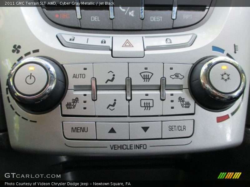 Cyber Gray Metallic / Jet Black 2011 GMC Terrain SLT AWD