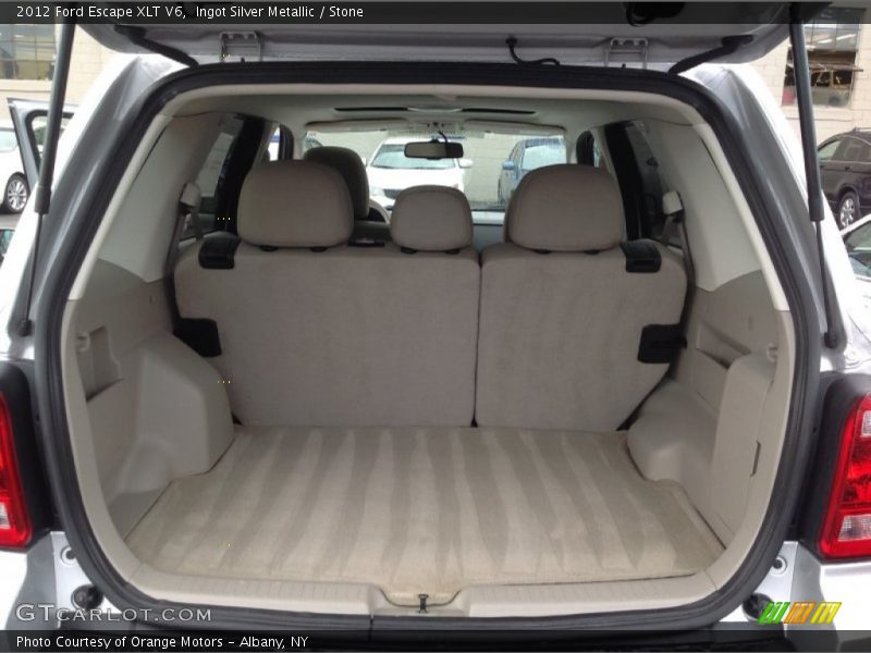 Ingot Silver Metallic / Stone 2012 Ford Escape XLT V6