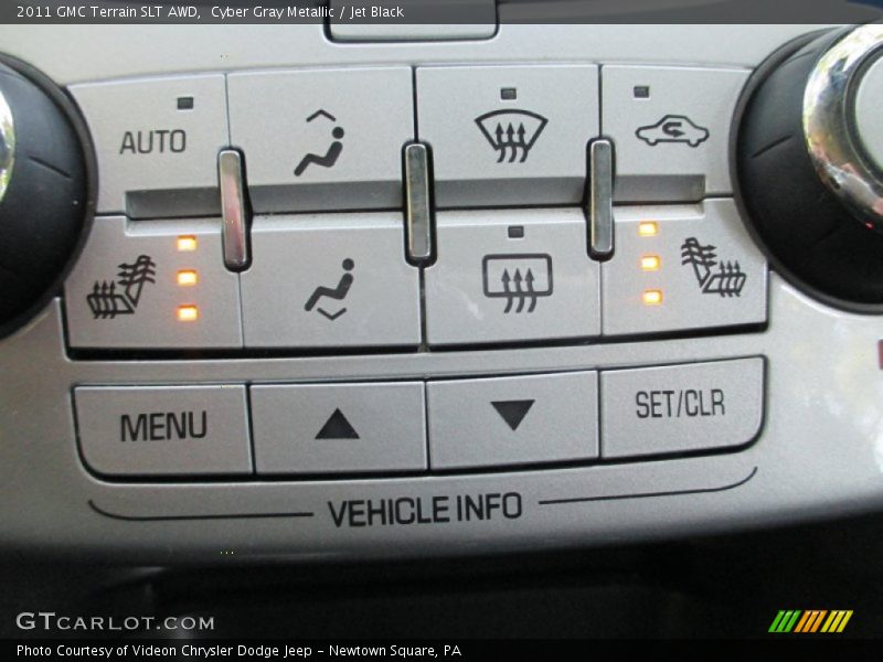 Cyber Gray Metallic / Jet Black 2011 GMC Terrain SLT AWD