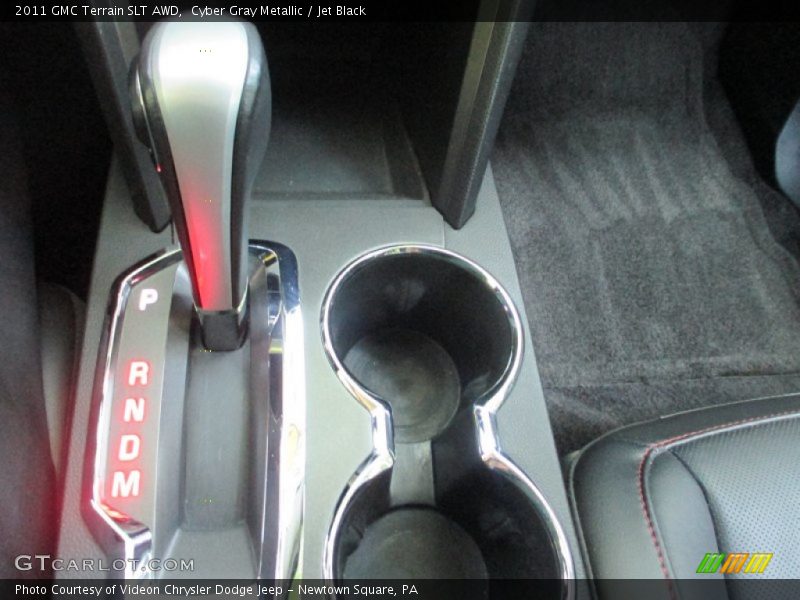 Cyber Gray Metallic / Jet Black 2011 GMC Terrain SLT AWD