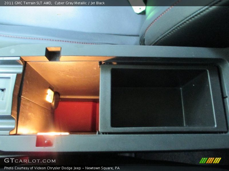 Cyber Gray Metallic / Jet Black 2011 GMC Terrain SLT AWD