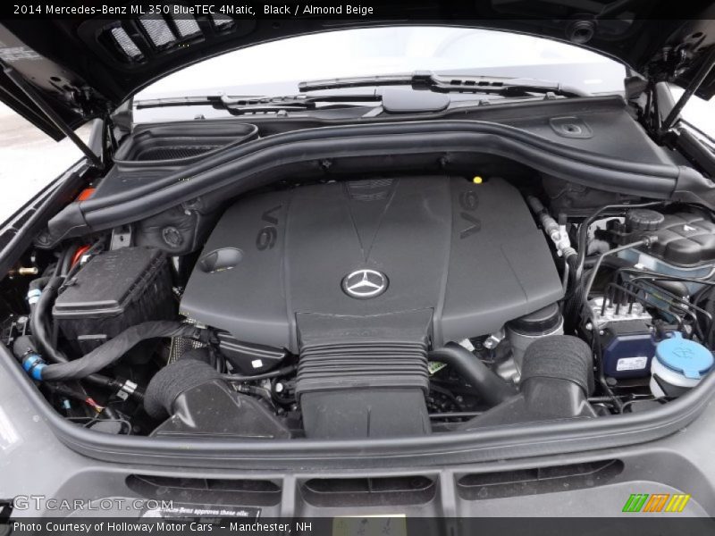 Black / Almond Beige 2014 Mercedes-Benz ML 350 BlueTEC 4Matic