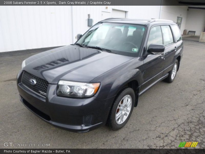 Dark Gray Metallic / Graphite Gray 2008 Subaru Forester 2.5 X Sports