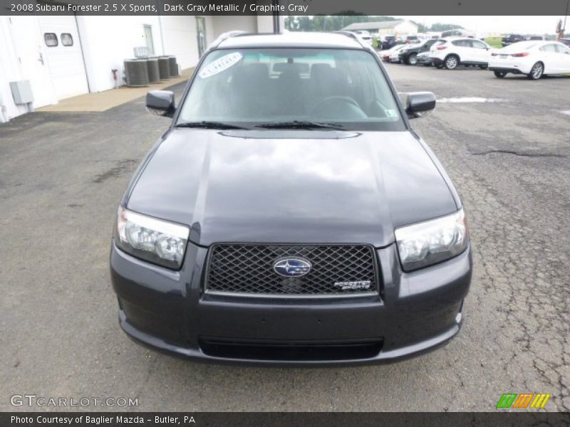 Dark Gray Metallic / Graphite Gray 2008 Subaru Forester 2.5 X Sports