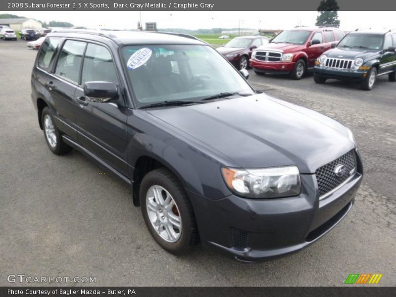 Front 3/4 View of 2008 Forester 2.5 X Sports