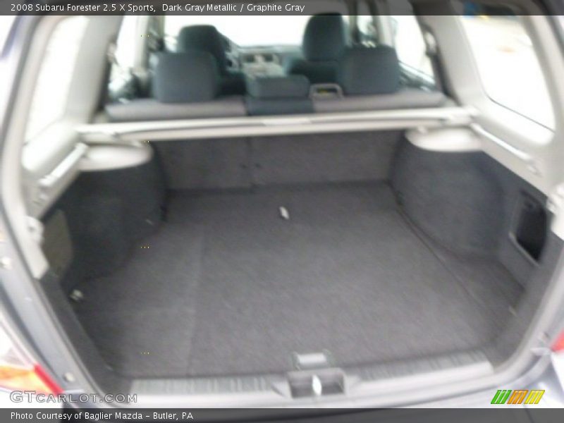 Dark Gray Metallic / Graphite Gray 2008 Subaru Forester 2.5 X Sports