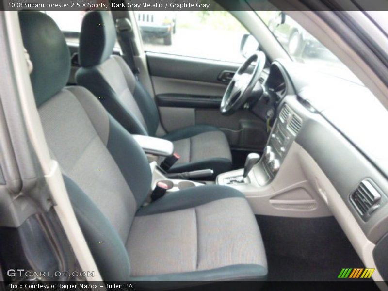 Dark Gray Metallic / Graphite Gray 2008 Subaru Forester 2.5 X Sports