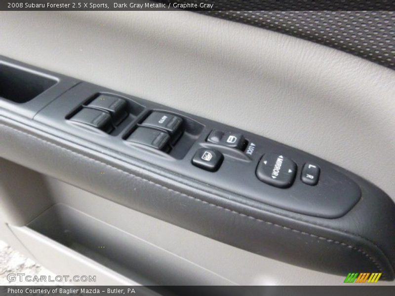 Dark Gray Metallic / Graphite Gray 2008 Subaru Forester 2.5 X Sports