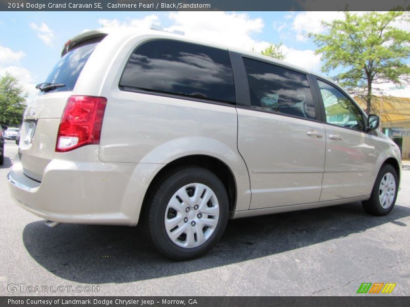 Cashmere Pearl / Black/Sandstorm 2014 Dodge Grand Caravan SE