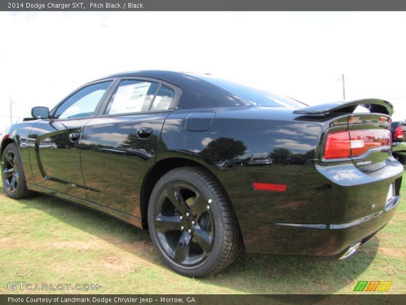 Pitch Black / Black 2014 Dodge Charger SXT