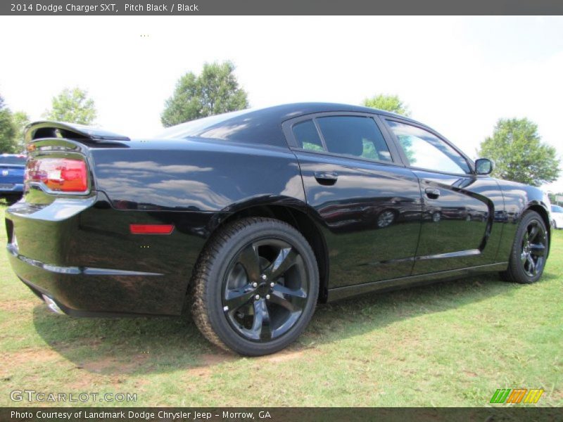 Pitch Black / Black 2014 Dodge Charger SXT