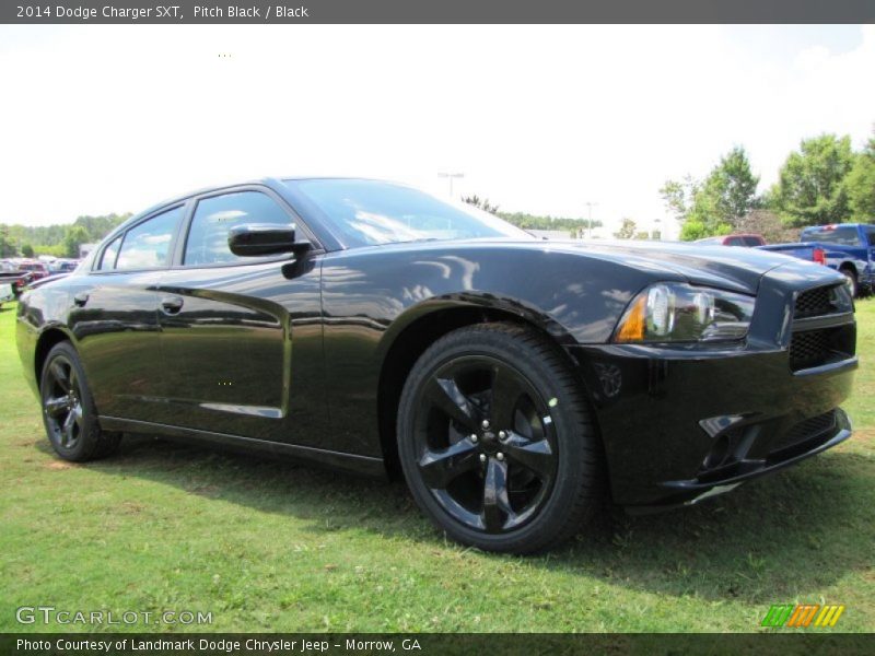 Pitch Black / Black 2014 Dodge Charger SXT