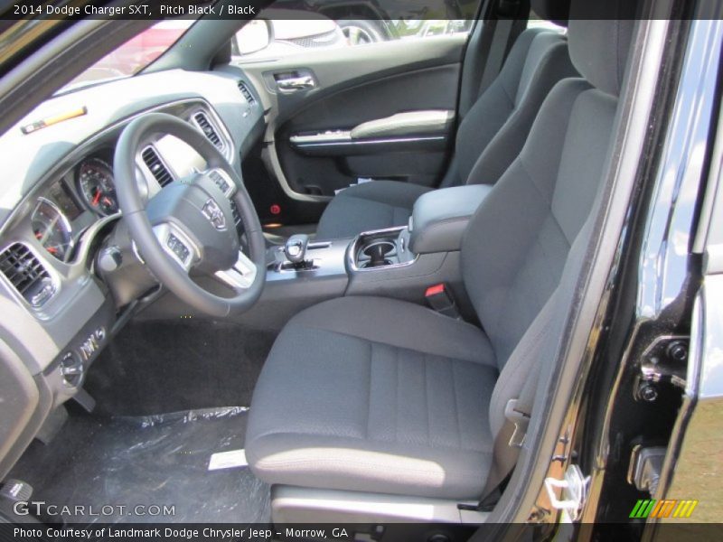 Pitch Black / Black 2014 Dodge Charger SXT